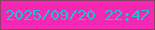 文字の大きさ：5、枠の色：8f4062、背景の色：f428b2、文字の色：17c4d4 無料ブログパーツのブログ時計