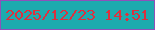 文字の大きさ：2、枠の色：8f51ba、背景の色：1dabae、文字の色：dd303e 無料ブログパーツのブログ時計