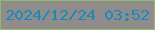 文字の大きさ：4、枠の色：8fbc6c、背景の色：908c8c、文字の色：1889b9 無料ブログパーツのブログ時計