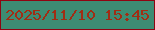 文字の大きさ：2、枠の色：900411、背景の色：3d8c73、文字の色：a12d14 無料ブログパーツのブログ時計
