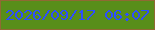 文字の大きさ：4、枠の色：906933、背景の色：588e1a、文字の色：2d4efe 無料ブログパーツのブログ時計