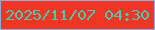 文字の大きさ：2、枠の色：90addc、背景の色：f23625、文字の色：51c8ae 無料ブログパーツのブログ時計