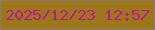 文字の大きさ：1、枠の色：917777、背景の色：9c781b、文字の色：c3158d 無料ブログパーツのブログ時計