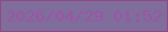 文字の大きさ：5、枠の色：924987、背景の色：7f6d9b、文字の色：9e53a6 無料ブログパーツのブログ時計