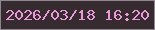 文字の大きさ：2、枠の色：928592、背景の色：362c30、文字の色：ed99d9 無料ブログパーツのブログ時計