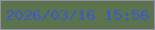 文字の大きさ：4、枠の色：928fab、背景の色：5c744e、文字の色：3a5ac9 無料ブログパーツのブログ時計