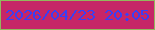 文字の大きさ：1、枠の色：92b85d、背景の色：c62667、文字の色：3a3ff3 無料ブログパーツのブログ時計