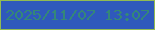 文字の大きさ：1、枠の色：92bb53、背景の色：2f59bc、文字の色：348778 無料ブログパーツのブログ時計