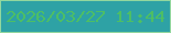 文字の大きさ：3、枠の色：92d79e、背景の色：2ea2a5、文字の色：4dbe65 無料ブログパーツのブログ時計