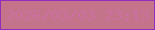 文字の大きさ：3、枠の色：932cbc、背景の色：c3748b、文字の色：cc6fa1 無料ブログパーツのブログ時計