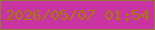 文字の大きさ：3、枠の色：937839、背景の色：c933a2、文字の色：a57b03 無料ブログパーツのブログ時計