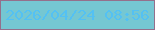 文字の大きさ：3、枠の色：94708b、背景の色：75c7d2、文字の色：54c1f3 無料ブログパーツのブログ時計