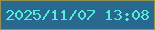 文字の大きさ：5、枠の色：94914e、背景の色：29688f、文字の色：52eed7 無料ブログパーツのブログ時計