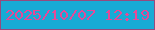 文字の大きさ：1、枠の色：954b7e、背景の色：18abd5、文字の色：e64998 無料ブログパーツのブログ時計