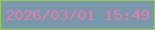 文字の大きさ：1、枠の色：95cd50、背景の色：7898ad、文字の色：e67aa7 無料ブログパーツのブログ時計