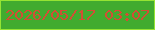 文字の大きさ：2、枠の色：95e433、背景の色：41ab2f、文字の色：d24e34 無料ブログパーツのブログ時計