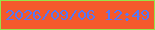 文字の大きさ：1、枠の色：95e449、背景の色：f4592c、文字の色：5577f6 無料ブログパーツのブログ時計