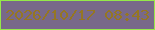 文字の大きさ：1、枠の色：95e949、背景の色：786989、文字の色：957623 無料ブログパーツのブログ時計