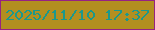文字の大きさ：3、枠の色：962283、背景の色：b28f20、文字の色：1a988c 無料ブログパーツのブログ時計