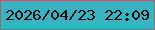 文字の大きさ：4、枠の色：966971、背景の色：39b3c2、文字の色：0e090e 無料ブログパーツのブログ時計