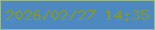 文字の大きさ：1、枠の色：97b895、背景の色：4e88c0、文字の色：819932 無料ブログパーツのブログ時計