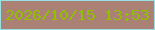 文字の大きさ：3、枠の色：98e0e4、背景の色：ab8075、文字の色：92bf04 無料ブログパーツのブログ時計