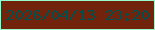 文字の大きさ：2、枠の色：98facc、背景の色：71230b、文字の色：004e4d 無料ブログパーツのブログ時計