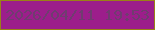 文字の大きさ：4、枠の色：998117、背景の色：9c1e8b、文字の色：703c70 無料ブログパーツのブログ時計
