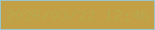 文字の大きさ：4、枠の色：99c6ca、背景の色：c39f45、文字の色：b9a94e 無料ブログパーツのブログ時計