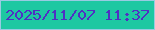 文字の大きさ：2、枠の色：99cbe2、背景の色：1ec8a2、文字の色：4f30c3 無料ブログパーツのブログ時計