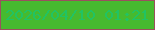 文字の大きさ：5、枠の色：9a505e、背景の色：46ba2f、文字の色：21c363 無料ブログパーツのブログ時計