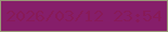 文字の大きさ：3、枠の色：9a9977、背景の色：861e6a、文字の色：881a58 無料ブログパーツのブログ時計