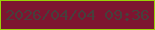 文字の大きさ：2、枠の色：9ad108、背景の色：7d1530、文字の色：473f3c 無料ブログパーツのブログ時計