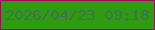 文字の大きさ：1、枠の色：9c0d57、背景の色：2f9b10、文字の色：3f7252 無料ブログパーツのブログ時計