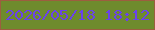 文字の大きさ：4、枠の色：9c5e3f、背景の色：6e8b2d、文字の色：6a42ec 無料ブログパーツのブログ時計