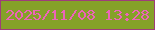 文字の大きさ：4、枠の色：9e3d79、背景の色：85a128、文字の色：ed64b9 無料ブログパーツのブログ時計