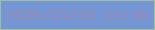 文字の大きさ：3、枠の色：9ebf99、背景の色：7496d4、文字の色：9689b5 無料ブログパーツのブログ時計