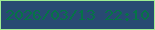 文字の大きさ：5、枠の色：9eed93、背景の色：284a72、文字の色：067347 無料ブログパーツのブログ時計