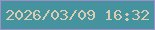 文字の大きさ：1、枠の色：a08ec7、背景の色：45939f、文字の色：dbcbb0 無料ブログパーツのブログ時計