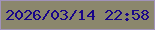 文字の大きさ：2、枠の色：a193bb、背景の色：8b876d、文字の色：180589 無料ブログパーツのブログ時計