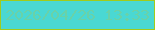 文字の大きさ：1、枠の色：a1cb1c、背景の色：4ad8d3、文字の色：69d2a8 無料ブログパーツのブログ時計