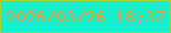 文字の大きさ：4、枠の色：a1d33b、背景の色：12f0d0、文字の色：eca039 無料ブログパーツのブログ時計