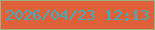 文字の大きさ：2、枠の色：a2ae85、背景の色：de613a、文字の色：38aebe 無料ブログパーツのブログ時計