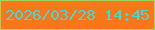 文字の大きさ：4、枠の色：a2d25f、背景の色：f8771b、文字の色：4ad5d0 無料ブログパーツのブログ時計