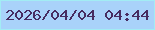 文字の大きさ：2、枠の色：a2ecf4、背景の色：a9d2fa、文字の色：472c61 無料ブログパーツのブログ時計