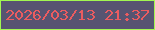 文字の大きさ：4、枠の色：a2f751、背景の色：575471、文字の色：eb5c60 無料ブログパーツのブログ時計
