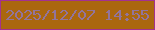文字の大きさ：1、枠の色：a33190、背景の色：aa670f、文字の色：92749d 無料ブログパーツのブログ時計