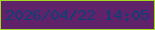 文字の大きさ：1、枠の色：a3d823、背景の色：602268、文字の色：123e75 無料ブログパーツのブログ時計