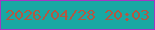 文字の大きさ：2、枠の色：a437c3、背景の色：19a8a3、文字の色：b25842 無料ブログパーツのブログ時計