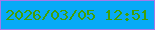 文字の大きさ：1、枠の色：a479ea、背景の色：07aaf7、文字の色：40a005 無料ブログパーツのブログ時計